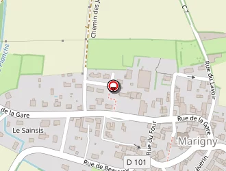 Carte de Sionnet Frédéric à Marigny