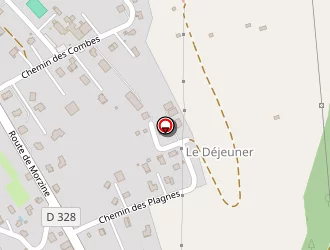 Carte de Les Eaux Vives à Essert-romand