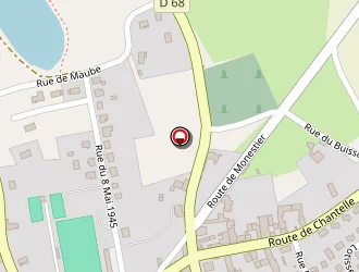 Carte de Salle Polyvalente à Bellenaves