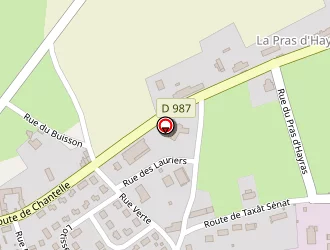 Carte de Bournique Michel à Bellenaves