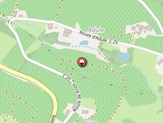 Carte de Chanudet (earl) à Fleurie