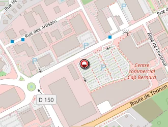 Carte de Hyperburo à Ville-la-grand