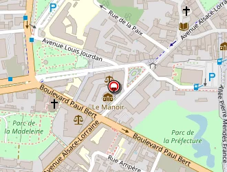 Carte de Lycee Professionnel Marcelle Pardé à Bourg-en-bresse