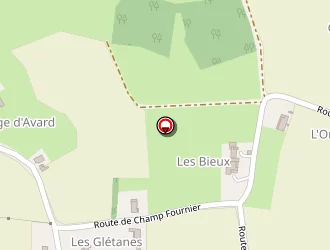 Carte de Petitjean Maurice à Chanoz-châtenay