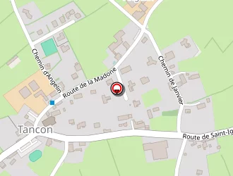 Carte de Buchet à Tancon