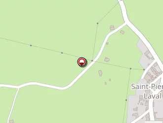 Carte de Briday Bernard à Saint-pierre-laval