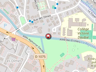 Carte de La Poste à Bourg-en-bresse