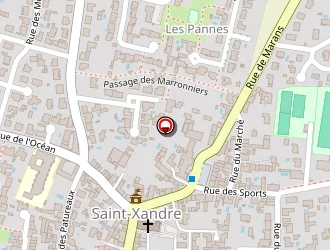 Carte de Prieur Laure à Saint-xandre