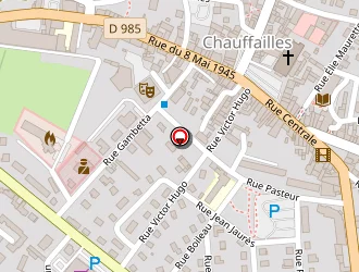 Carte de Carrefour Market à Chauffailles