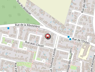 Carte de Brunet à Saint-xandre