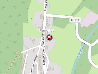 Carte de Perron (ets) à Izernore