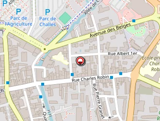 Carte de Bourg Centre Résidence à Bourg-en-bresse