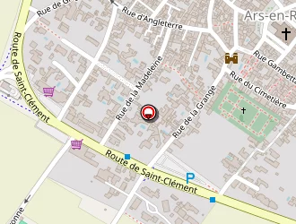 Carte de U Express à Ars-en-ré