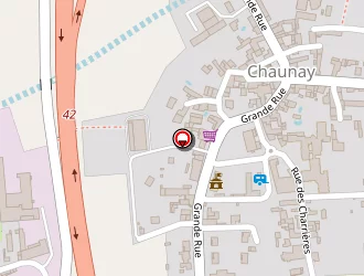 Carte de Garandeau Marériaux à Chaunay