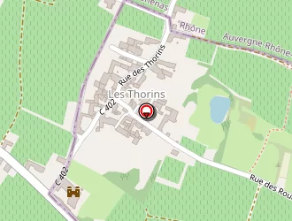 Carte de Chastel Guy à Romanèche-thorins