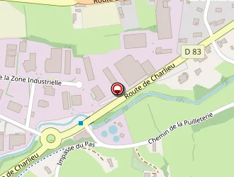 Carte de Comptoir Des Marchandises à Chauffailles