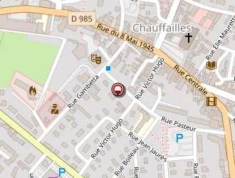 Carte de Mélanie Coiffure à Chauffailles