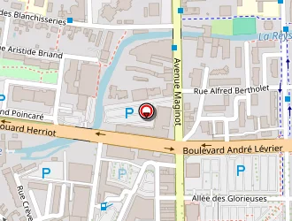 Carte de Saint Algue à Bourg-en-bresse