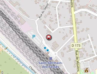 Carte de Buffet De La Gare à Saint-germain-des-fossés