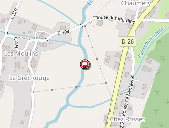 Carte de La Pierre A L'aigle à Mégevette