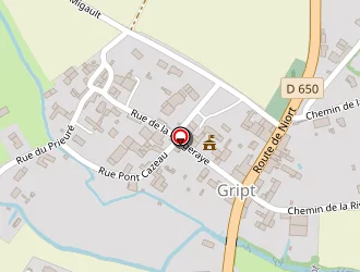 Carte de Stade Municipal à Granzay-gript