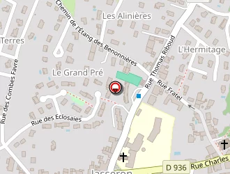 Carte de Ecole Maternelle à Jasseron