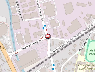 Carte de Boyraz à Bourg-en-bresse