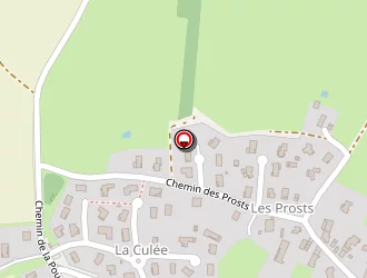 Carte de Costelec à Buellas