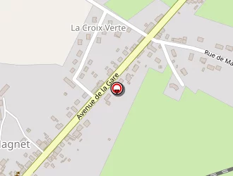 Carte de Favrou Fréddy à Magnet