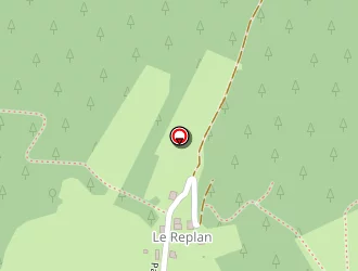 Carte de Decollage Le Replan (1600 M) à Villard