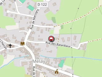 Carte de Forge Services à Melay