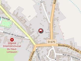 Carte de Walsemann Cora à Dorat (le)