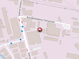 Carte de Initial Btb à Bourg-en-bresse