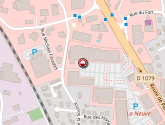 Carte de Cremod à Viriat