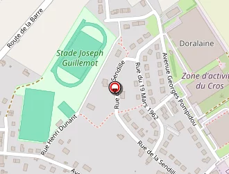 Carte de Suczynski Monique à Dorat (le)