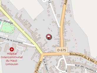 Carte de La Poste à Dorat (le)