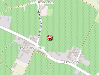 Carte de Chénas Bouchacourt à Chapelle-de-guinchay (la)