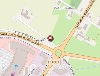 Carte de Peutot à Bourg-en-bresse