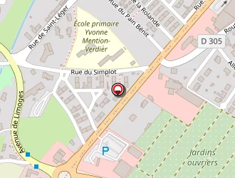 Carte de Ad Garage De La Colonne Adhérent à Melle