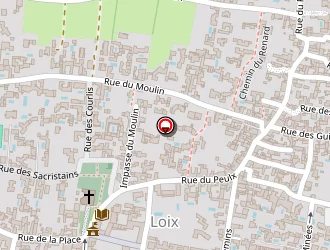 Carte de Amand Philippe à Loix