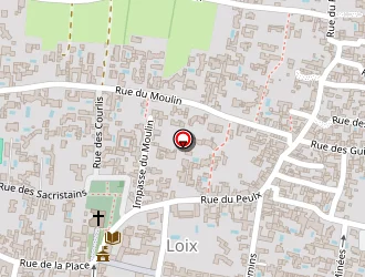 Carte de La Poste à Loix