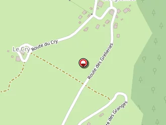 Carte de Chatel Paysage à Cervens