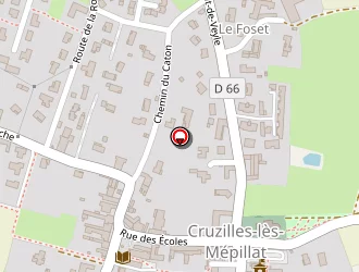 Carte de Mairie à Cruzilles-lès-mépillat