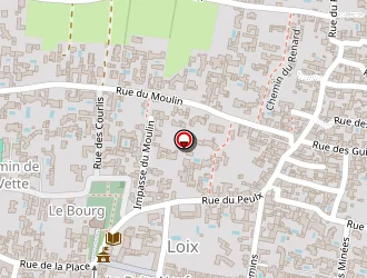 Carte de Fleuriel Jacqueline à Loix