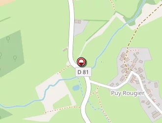 Carte de Devaux à Blaudeix