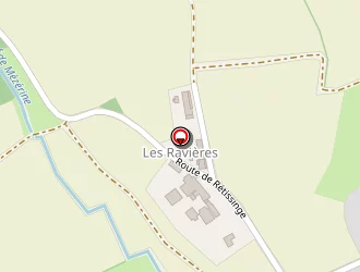 Carte de Les Favres à Biziat