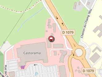 Carte de Sarp Centre Est à Viriat