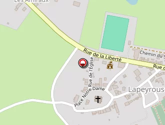 Carte de La Poste à Lapeyrouse