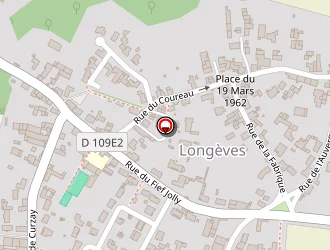Carte de Boutin Forage à Longèves