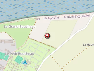 Carte de Camping Des Ilates à Loix